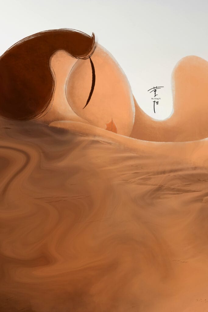 Ms Dong Yi — Grounded Presence (Print #2)