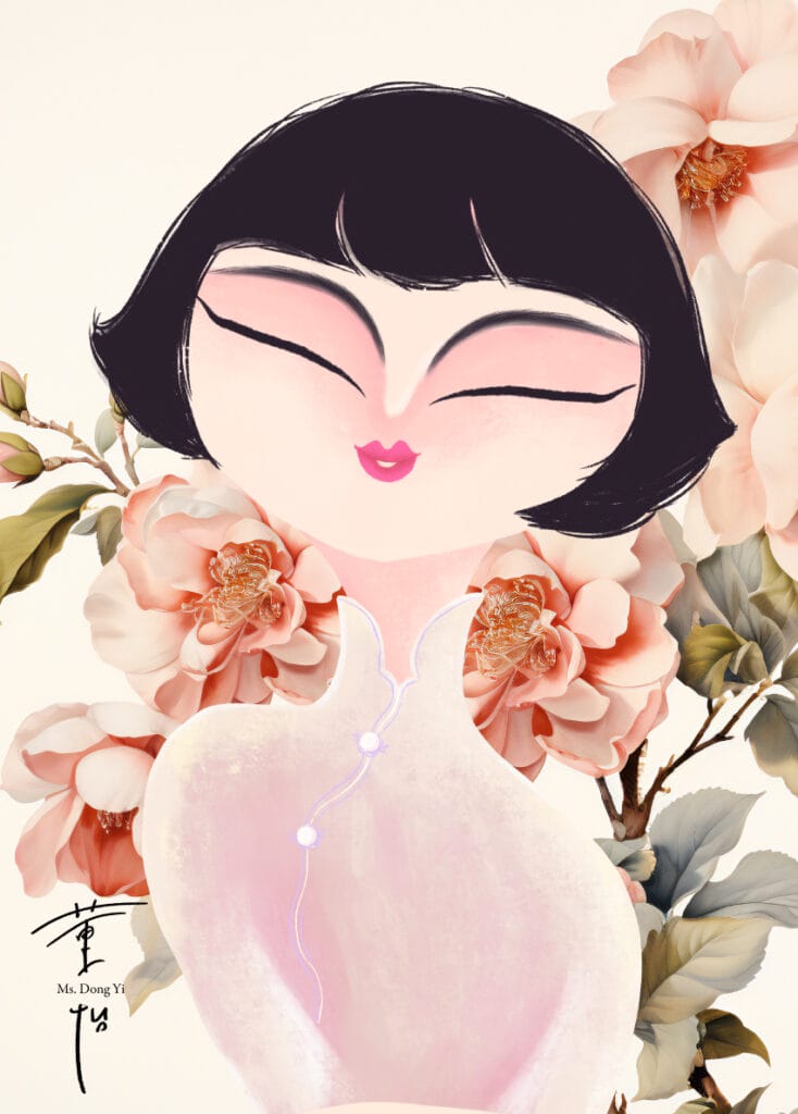 Ms Dong Yi — Blooming Within (Print #21)