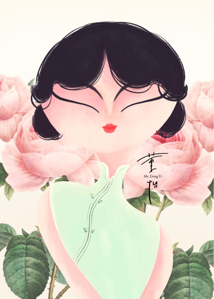 Ms Dong Yi — A Moment in Bloom (Print #23)